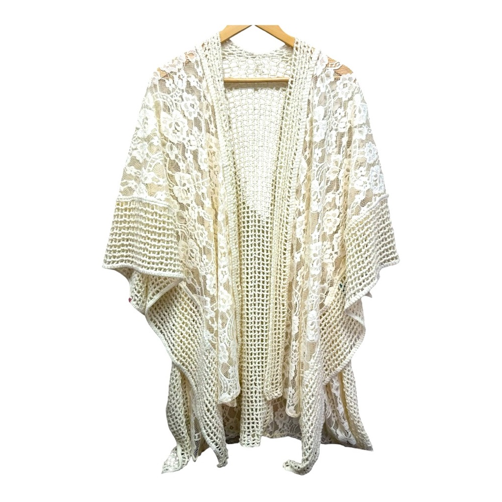 Lace & Chenille Kimono